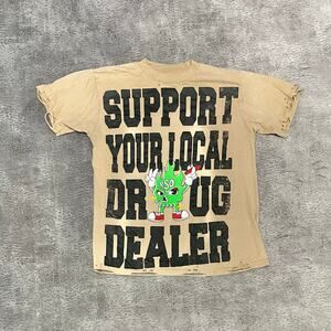 Rockstar 420 Distressed Graphic Tee